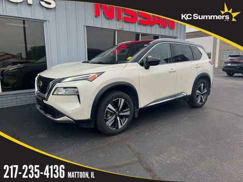 Certified 2021 Nissan Rogue Platinum AWD/4WD image 1