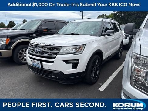 Used 2019 Ford Explorer XLT w/ XLT Sport Appearance Package AWD/4WD image 1