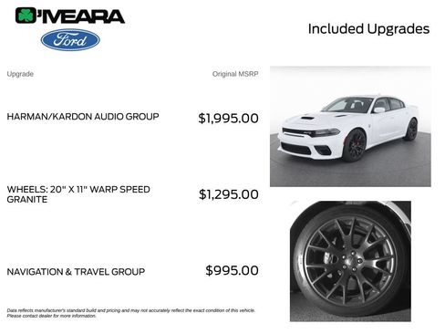 Used 2021 Dodge Charger SRT Hellcat w/ Harman/Kardon Audio Group RWD image 4