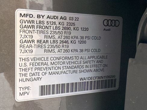 Used 2022 Audi Q3 2.0T Premium w/ Convenience Package AWD/4WD image 21
