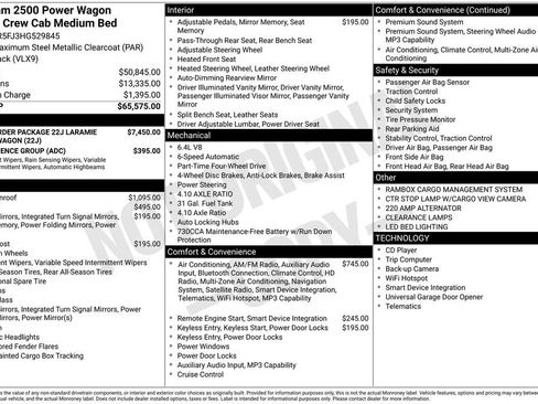 Certified 2017 RAM 2500 Power Wagon Laramie AWD/4WD image 25