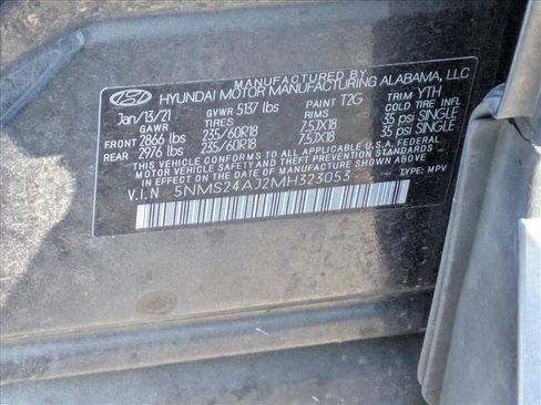 Used 2021 Hyundai Santa Fe SEL image 15