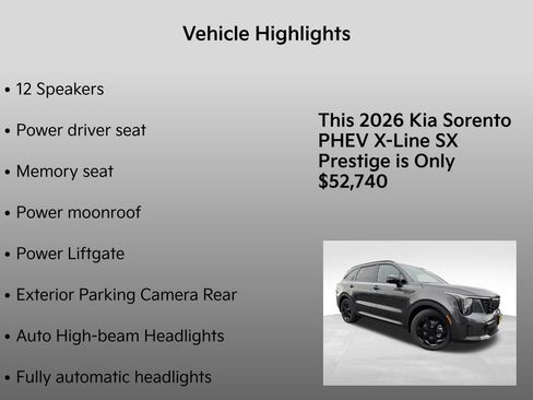 New 2026 Kia Sorento SX Prestige image 5