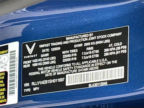 New 2025 VinFast VF 8 Eco AWD/4WD image 31