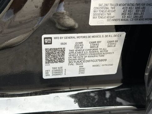 New 2026 GMC Sierra 1500 Elevation w/ Elevation Premium Package AWD/4WD image 25