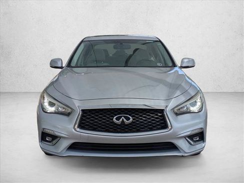 Used 2018 INFINITI Q50 Luxe w/ Essential Package (3.0T Luxe) RWD image 2