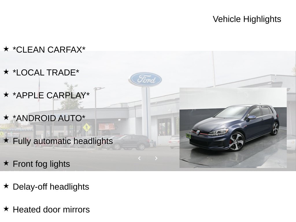 Used 2018 Volkswagen GTI S FWD image 9