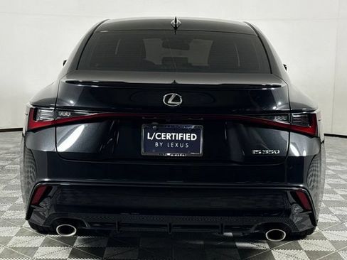 Certified 2025 Lexus IS 350 F Sport w/ Accessory Package RWD image 8
