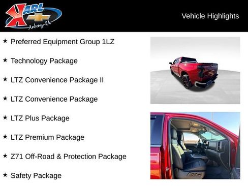 Used 2024 Chevrolet Silverado 1500 LTZ w/ LTZ Premium Package image 2