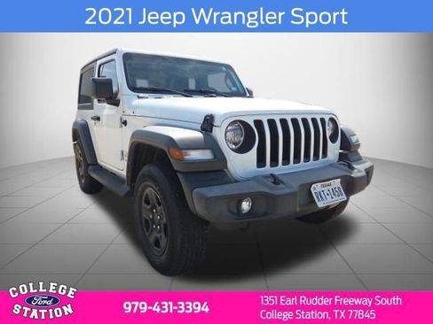 Used 2021 Jeep Wrangler Sport image 1
