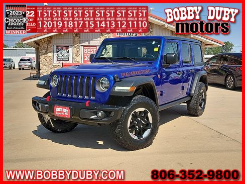 Used 2018 Jeep Wrangler Unlimited Rubicon w/ Steel Bumper Group AWD/4WD image 1