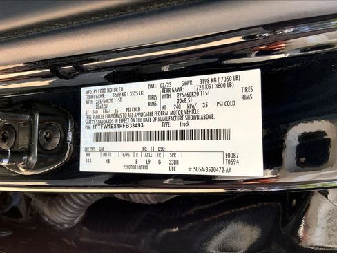 Used 2023 Ford F150 Lariat w/ Equipment Group 502A High AWD/4WD image 37
