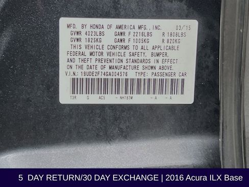 Used 2016 Acura ILX image 35