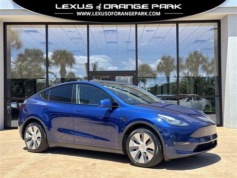 Used 2020 Tesla Model Y Long Range AWD/4WD image 1