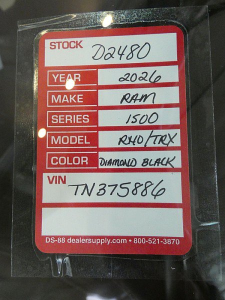 New 2026 RAM 1500 RHO AWD/4WD image 31