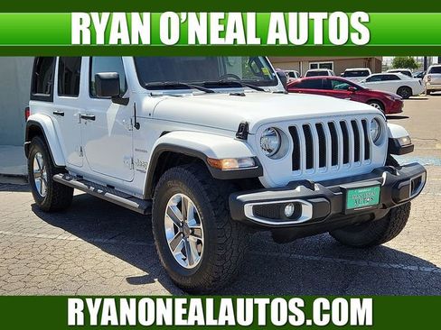Used 2021 Jeep Wrangler Unlimited Sahara AWD/4WD image 1