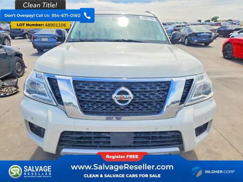 Used 2017 Nissan Armada Platinum w/ Captain Seat Package RWD image 7