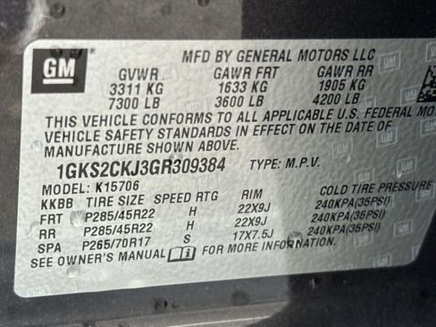 Used 2016 GMC Yukon Denali w/ Open Road Package image 31