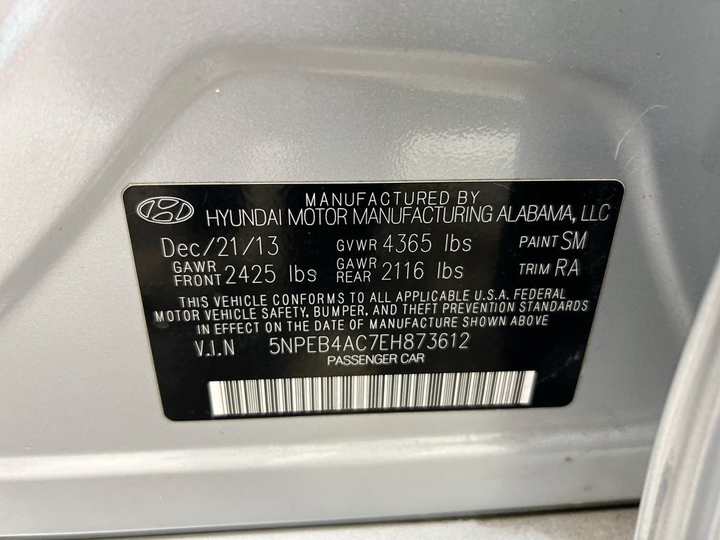 Used 2014 Hyundai Sonata GLS w/ Popular Equipment Group 2 FWD image 27