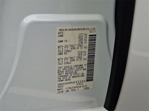 Used 2023 Nissan Frontier PRO-4X w/ Pro-4X Premium Package image 29