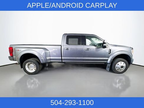 Used 2021 Ford F450 Platinum w/ Camper Package AWD/4WD image 6