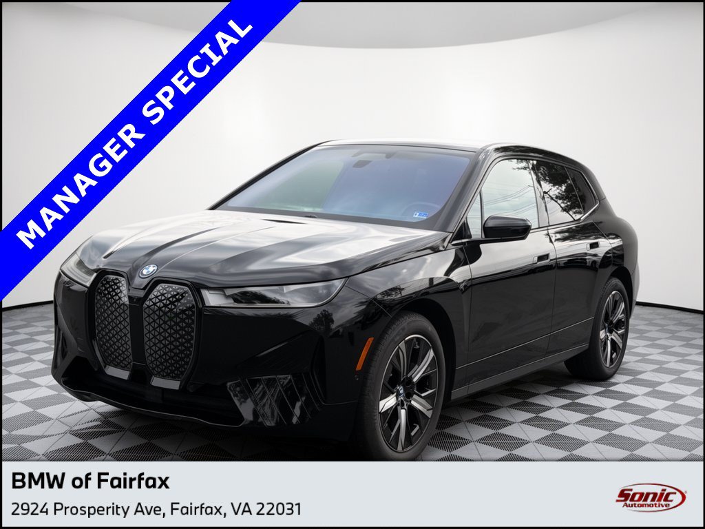 Certified 2024 BMW iX xDrive50 w/ Sport Package AWD/4WD image 1