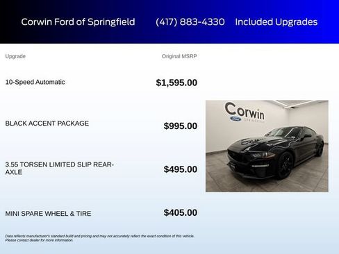 Used 2019 Ford Mustang GT w/ Black Accent Package RWD image 6