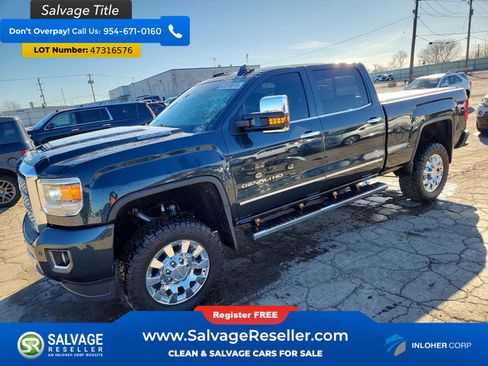 Used 2018 GMC Sierra 2500 Denali w/ Duramax Plus Package AWD/4WD image 1