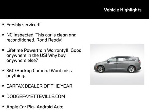 Used 2025 Chrysler Pacifica Select FWD image 5