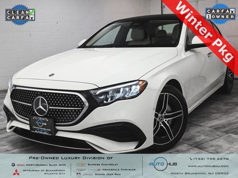 Used 2025 Mercedes-Benz E 350 4MATIC Sedan image 1
