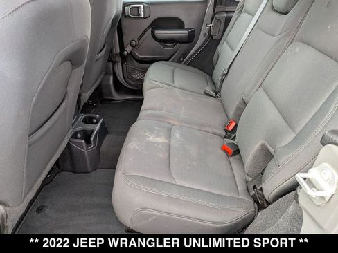 Used 2022 Jeep Wrangler Unlimited Sport image 3