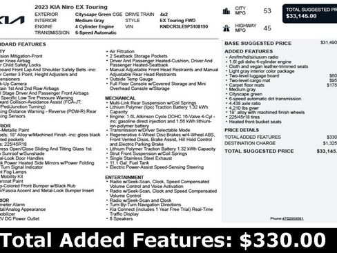 Used 2023 Kia Niro EX Touring image 3