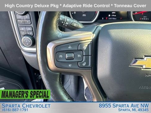 Used 2022 Chevrolet Silverado 1500 High Country w/ LPO, Dark Essentials Package AWD/4WD image 21