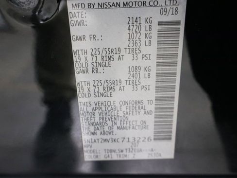 Used 2019 Nissan Rogue SL w/ Premium Package image 35