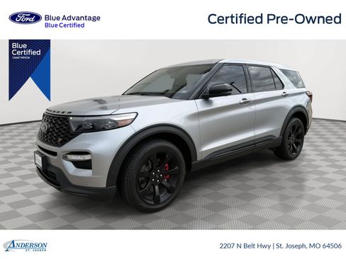 Certified 2021 Ford Explorer ST w/ Equipment Group 401A AWD/4WD image 1