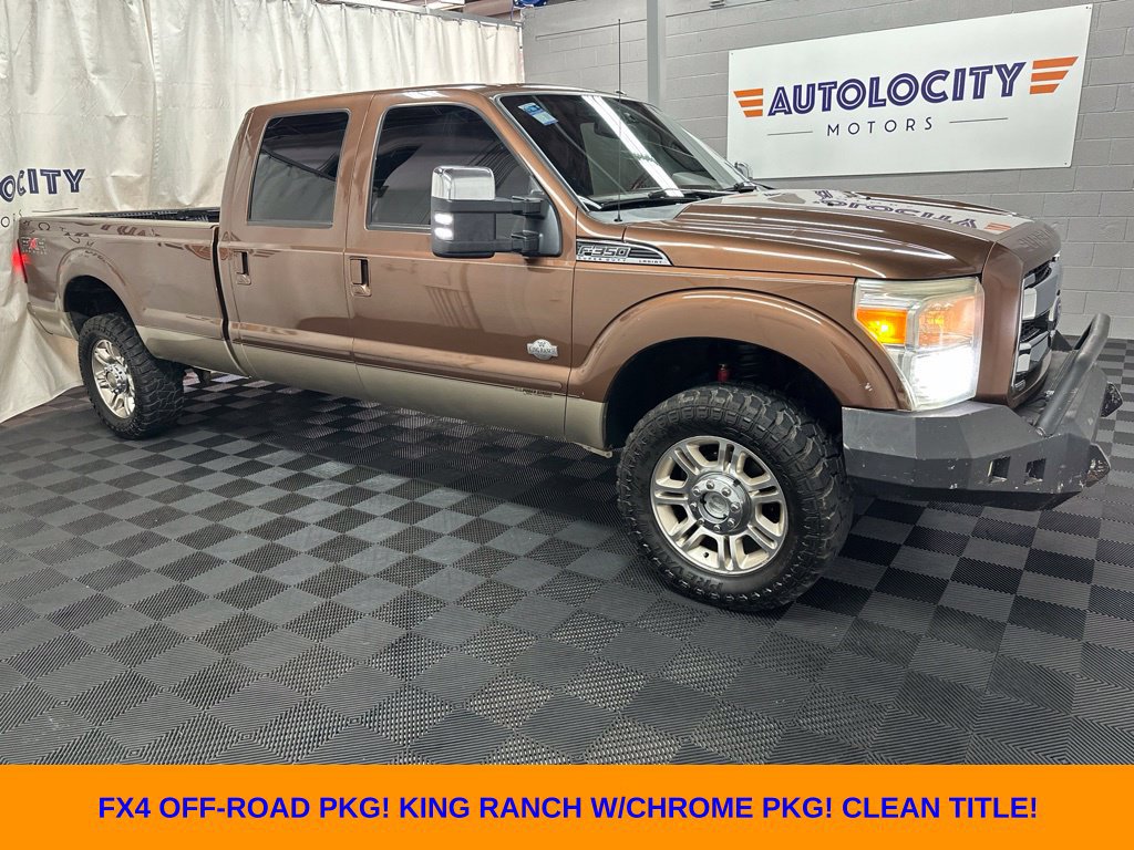 Used 2011 Ford F350 King Ranch w/ King Ranch w/Chrome Pkg AWD/4WD image 1