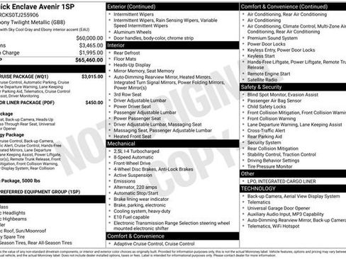 New 2026 Buick Enclave Avenir w/ Super Cruise Package FWD image 23