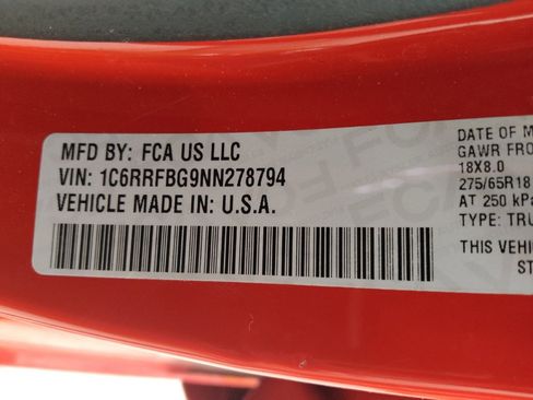 Used 2022 RAM 1500 Big Horn image 33