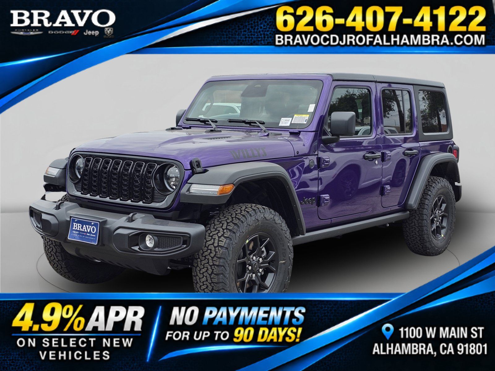 New 2026 Jeep Wrangler Unlimited Sport AWD/4WD image 1