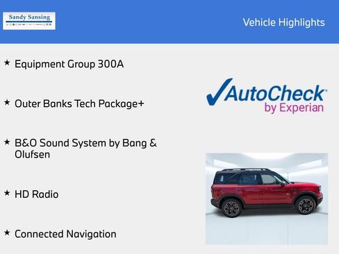 New 2025 Ford Bronco Sport Outer Banks w/ Outer Banks Tech Package+ image 8