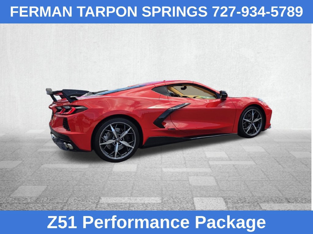 Certified 2020 Chevrolet Corvette Stingray Premium Cpe w/ 3LT Preferred Equipment Group RWD image 10