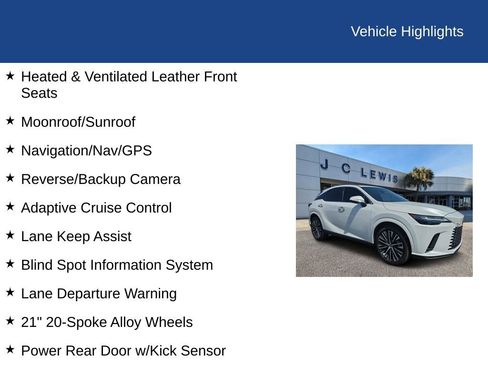 Used 2024 Lexus RX 350 Premium Plus w/ Convenience Package FWD image 32