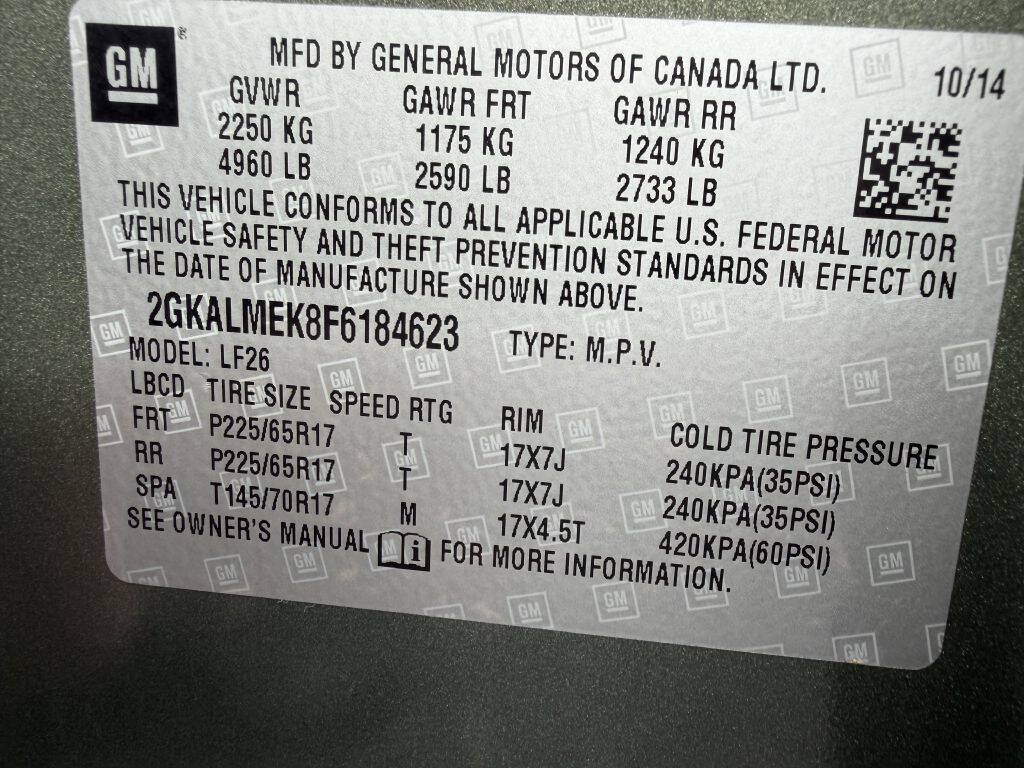 Used 2015 GMC Terrain SLE FWD image 25