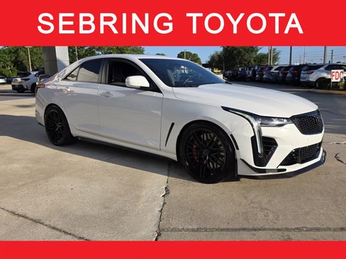 Used 2024 Cadillac CT4 V Blackwing w/ Carbon Fiber 1 Package RWD image 1