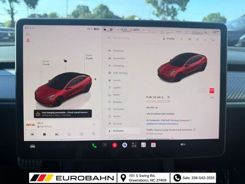 Used 2022 Tesla Model 3 Performance AWD/4WD image 24