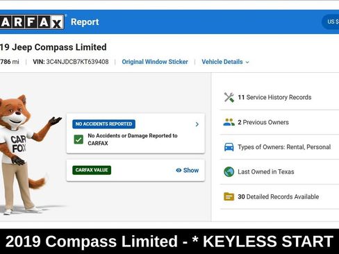 Used 2019 Jeep Compass Limited AWD/4WD image 9
