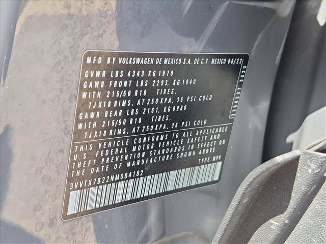 Used 2022 Volkswagen Taos SE FWD image 23