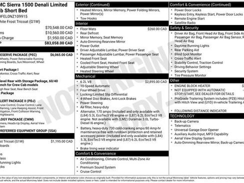 Used 2022 GMC Sierra 1500 Denali w/ Denali Reserve Package AWD/4WD image 42