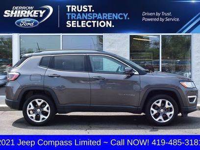 Used 2021 Jeep Compass Limited w/ Sun and Sound Group