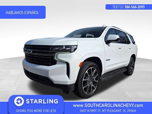 Certified 2021 Chevrolet Tahoe RST image 1